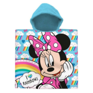Disney® Minnie Rainbows Handduksponcho