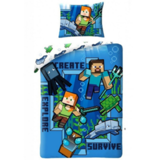 Minecraft® Atlantis Sängkläder
