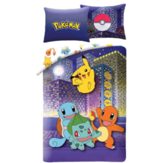 Pokémon® Starters Bomull Sängkläder