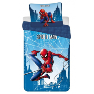 Spiderman® Skyline Bomull Sängkläder