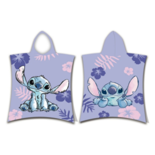 Lilo & Stitch® Handduksponcho Lila