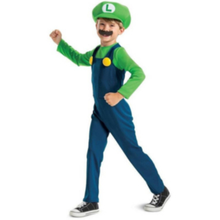 Super Mario® Luigi Barndräkt
