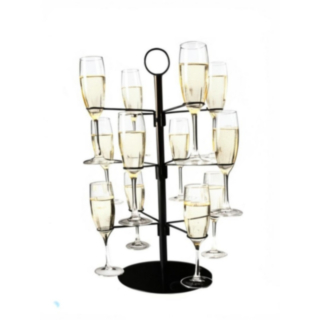 Champagne Cocktailträd Svart