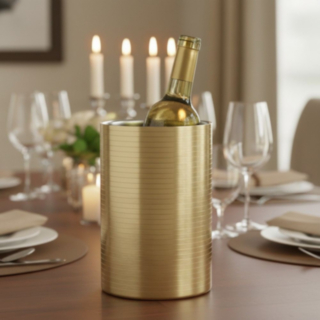 Vinkylare Guld Rostfritt Stål