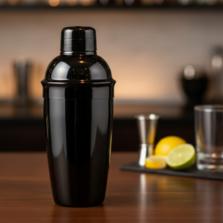 Manhattan Cocktail Shaker Blank Svart