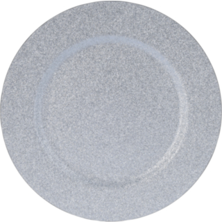 Glitter Dekorativt Fat Silver
