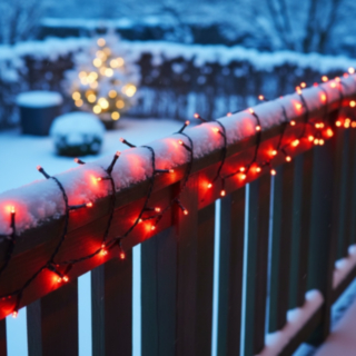 LED-ljusslinga Röd