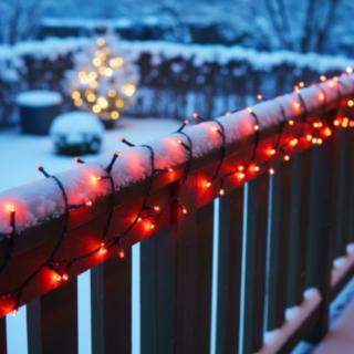 LED-ljusslinga Röd
