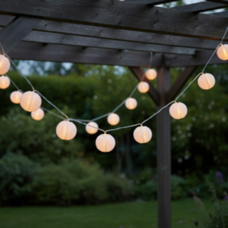 Lyktor LED-ljusslinga Vit