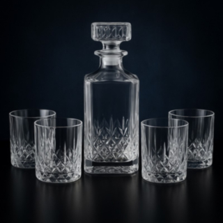 Whiskykaraff & Glas