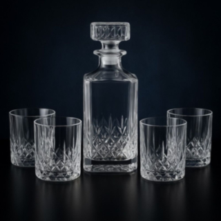 Whiskykaraff & Glas