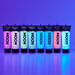 Pastell Neon UV Ansiktsmålning