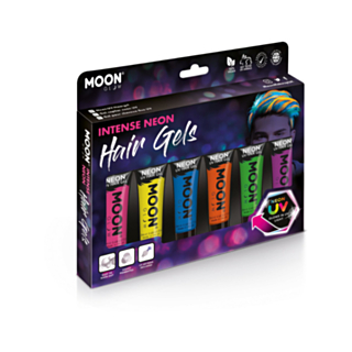 Hårfärg Gel UV Neon Set