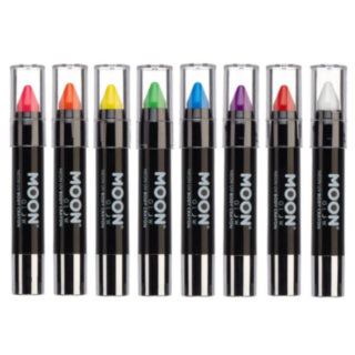 Neon UV Glitter Makeuppennor