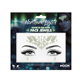 Ansiktssmycken Northern Lights