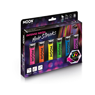 Hårfärg UV Neon Set