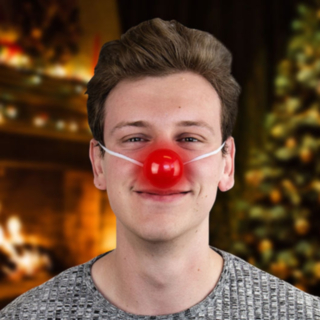 Rudolf LED-näsa