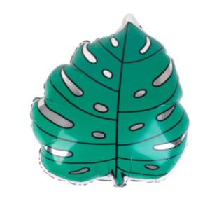 Tropiskt Blad Folieballong