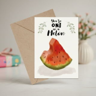 You're One In A Melon Kort