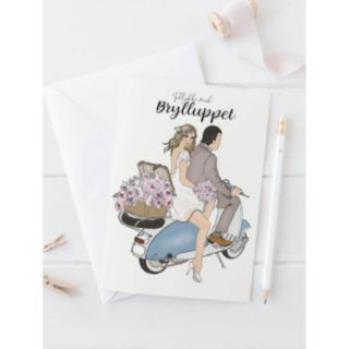 Tillykke Med Brylluppet Kort