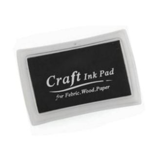Extra Stämpelfärg för Fingeravtryck Svart
