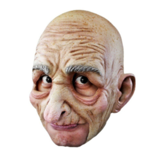 Gammal Man Latexmask
