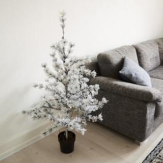 Konstgjord LED Lärk i Kruka 120 cm
