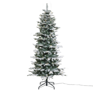 Konstgjord FROST Julgran LED 180 x 86 cm