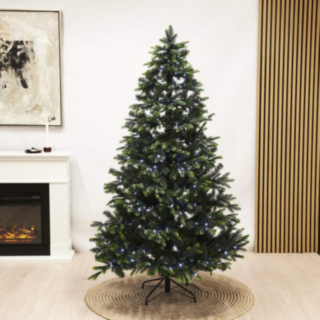 Konstgjord Julgran LED 180 x 124 cm
