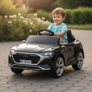 Audi® SQ8 Elbil För Barn 12V Svart