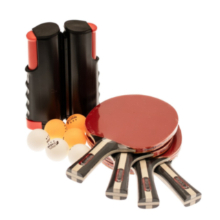 Nordic Games® Bordtennis Set 4 Spelare