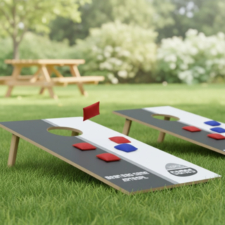 Nordic Games® Cornhole Svart/Vit