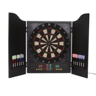 Nordic Games® Elektroniskt Dartskåp Med Dartpilar