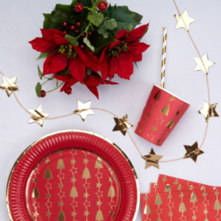 Dazzling Christmas Guldstjärna Girlang