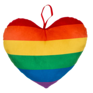 Pride Hjärta Kudde