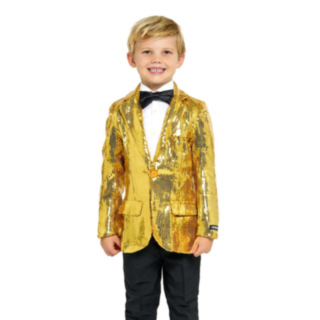 Suitmeister® Golden Shine Barnblazer
