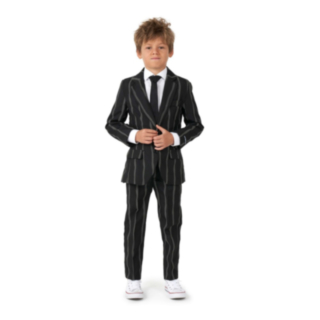 Suitmeister® Glow Pinstripe Barnkostym