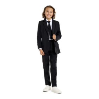 Suitmeister® Black Knight Barnkostym