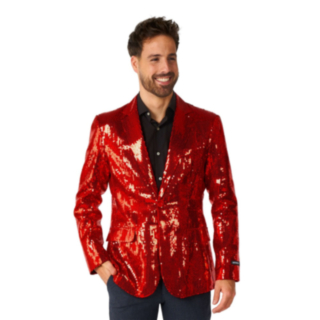 Suitmeister® Red Hot Sequins Blazer