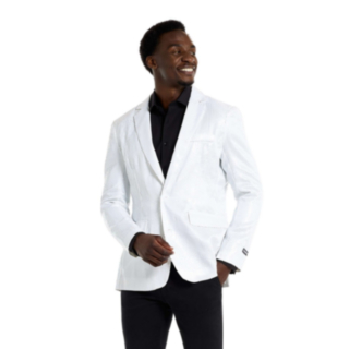 Suitmeister® White Sequins Blazer