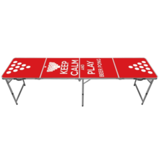 Beer Pong Bord Keep Calm & Play