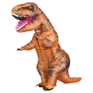 Uppblåsbar T-Rex Gigantisk Maskeraddräkt