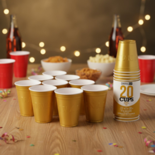 Beer Pong Muggar Guld