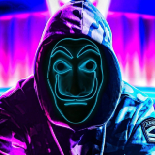 La Casa De Papel LED-mask