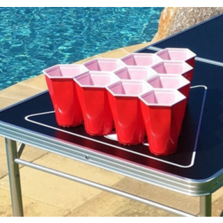 Square Beer Pong Set