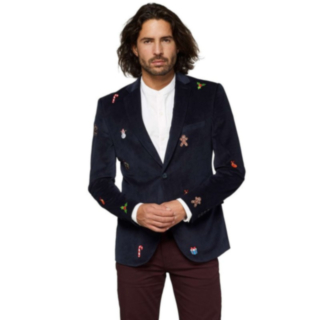 Opposuits® X-Mas Icons Blazer Marinblå