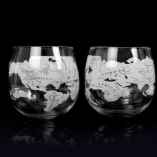 Globe Rocker Glas