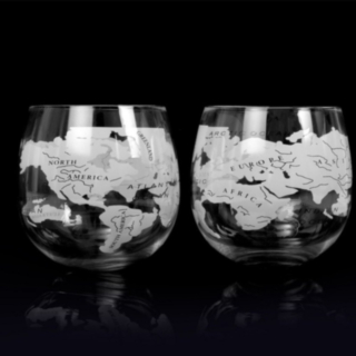 Globe Rocker Glas