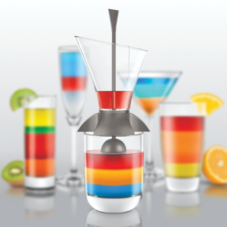 Final Touch® Cocktail Drinkskiktare