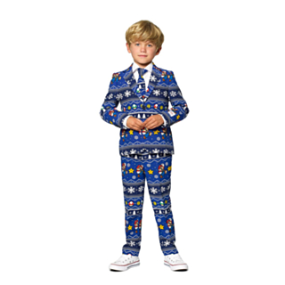 OppoSuits® Merry Mario Barnkostym